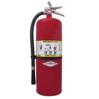 Amerex Corporation 760 Amerex 20 Pound High Flow Multi-Purpose Dry Chemical Fire Extinguisher With Wall Mount For Class ABC Fire